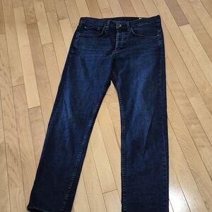 rag & bone Men Slim Jeans in Dark Blue Wash